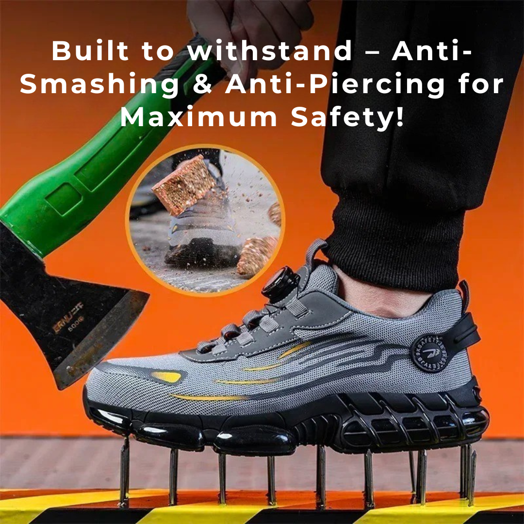 IronStep™ – Indestructible Safety Shoes That Feel Like Sneakers!