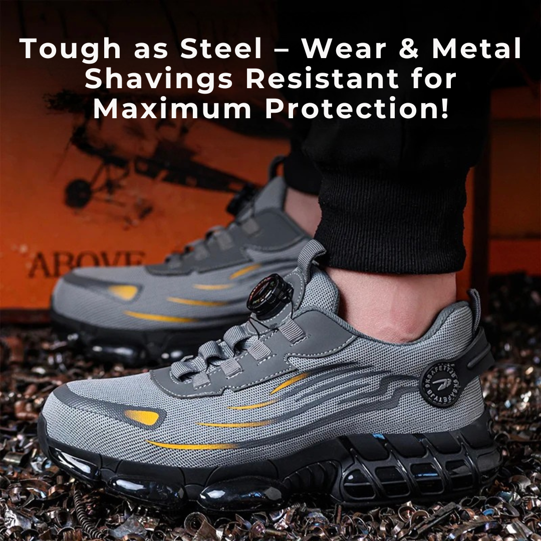 IronStep™ – Indestructible Safety Shoes That Feel Like Sneakers!