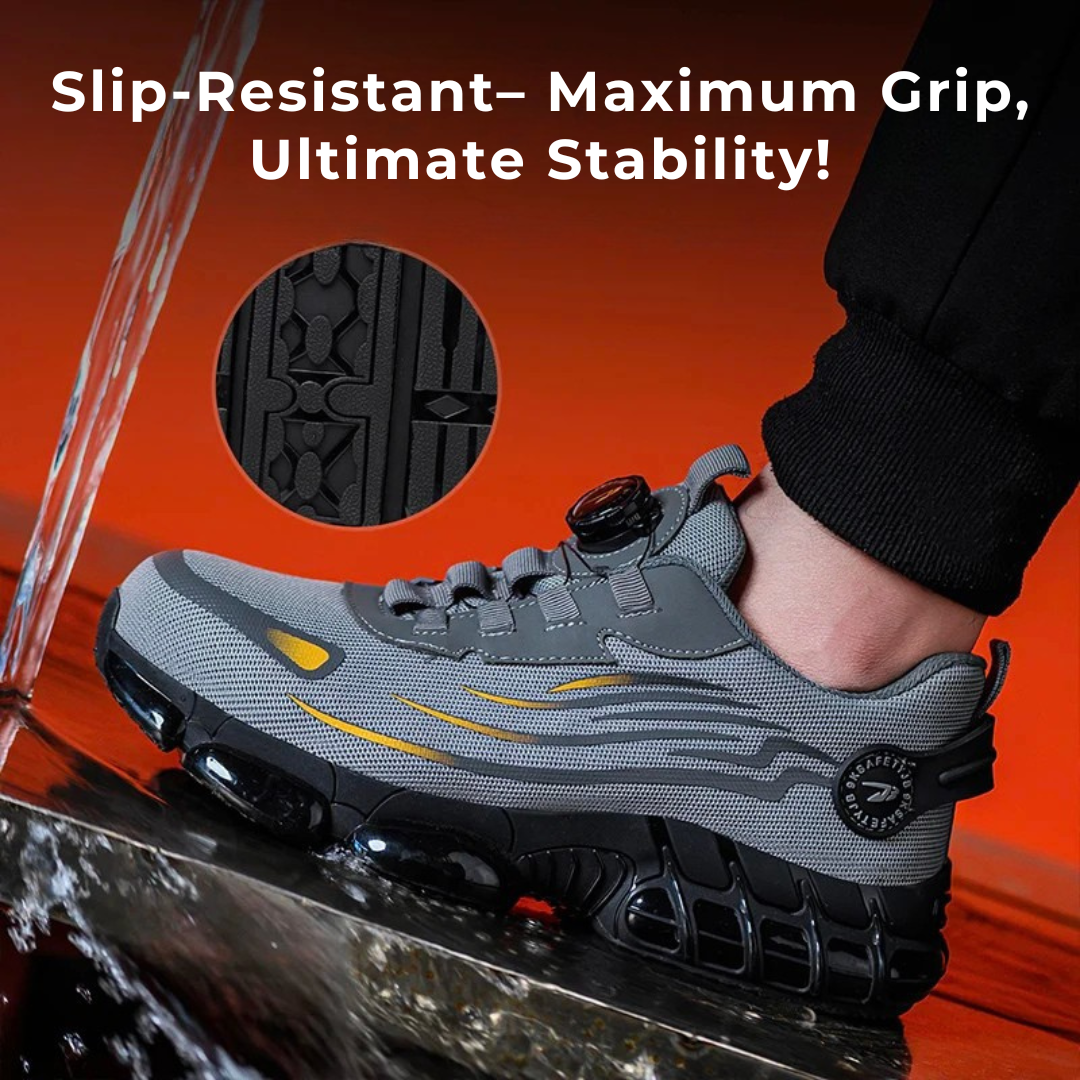 IronStep™ – Indestructible Safety Shoes That Feel Like Sneakers!